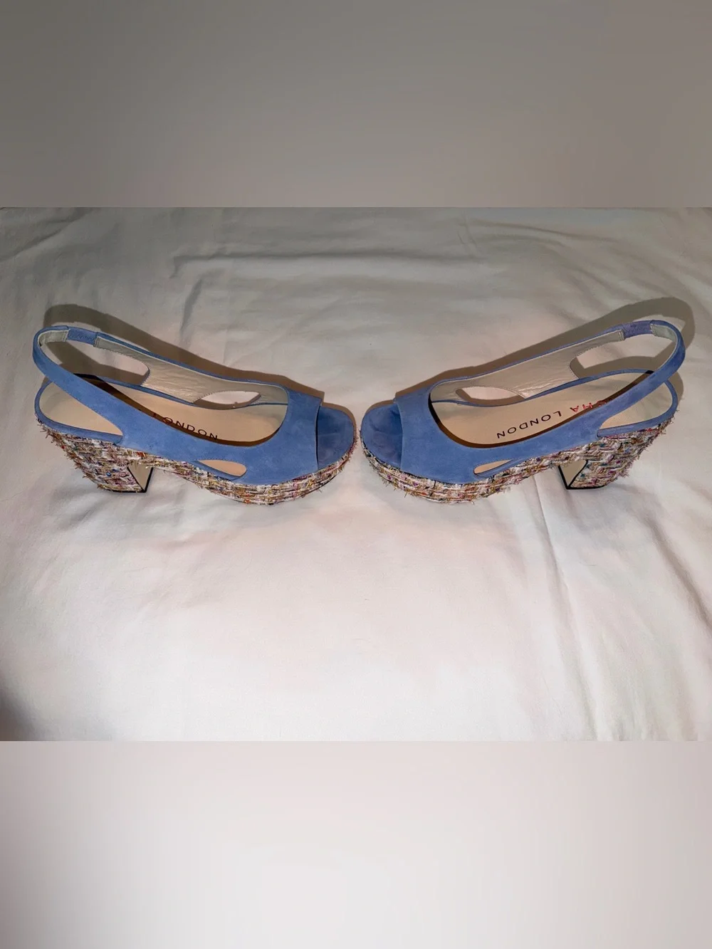 Sacha London Isla Sky Kid Suede/Paris Women’s Size 8.5
